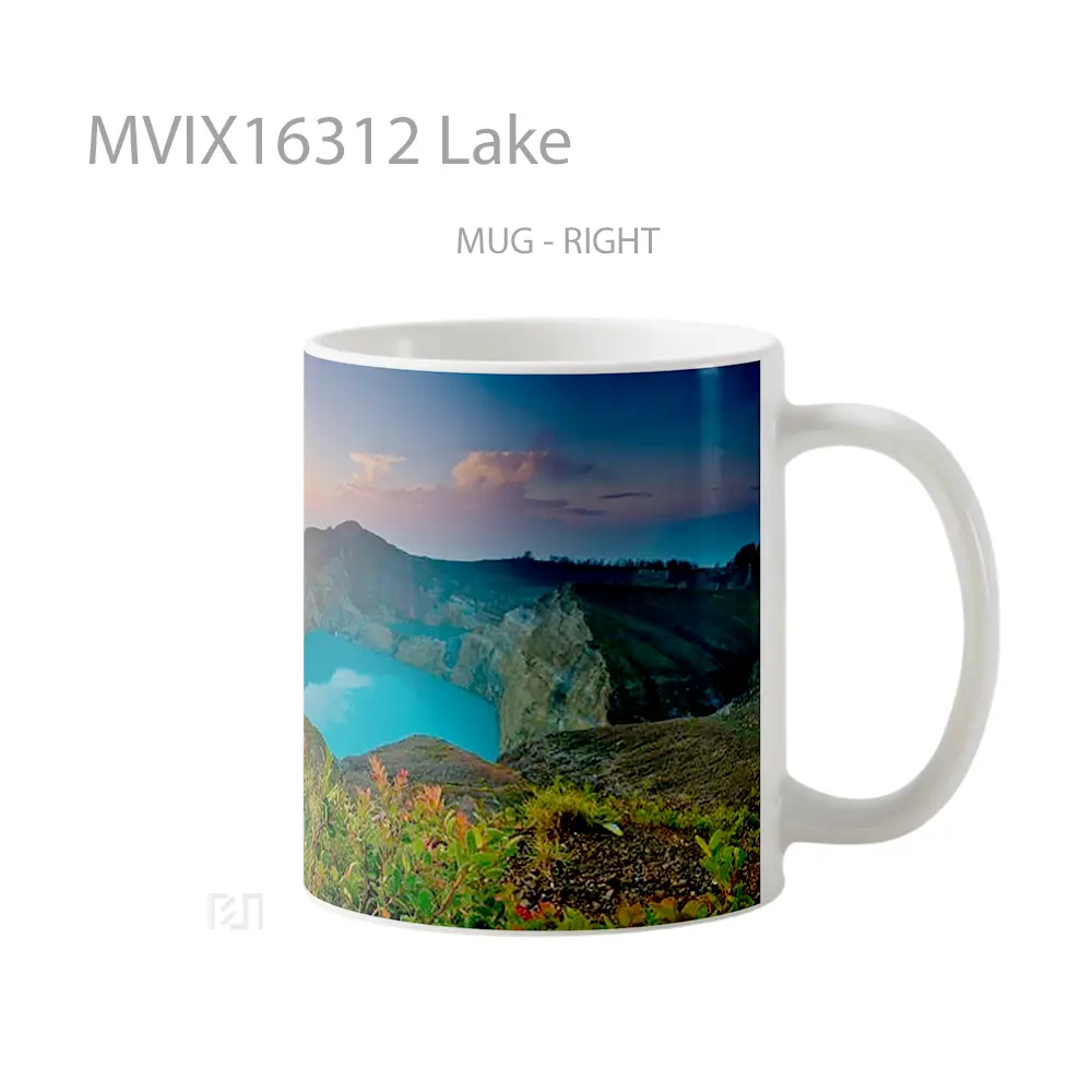 Mug Lake Full Wrap Lanscape - All-side / Desain