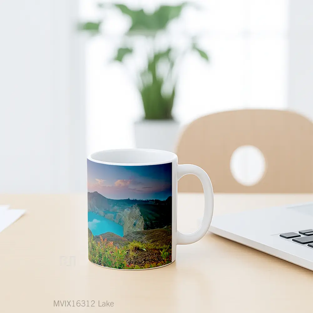 Mug Lake Full Wrap Lanscape - All-side / Desain
