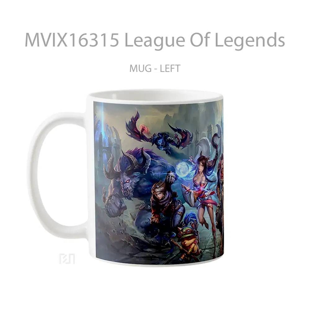Mug League Of Legends Full Wrap Lanscape - All-side / Desain