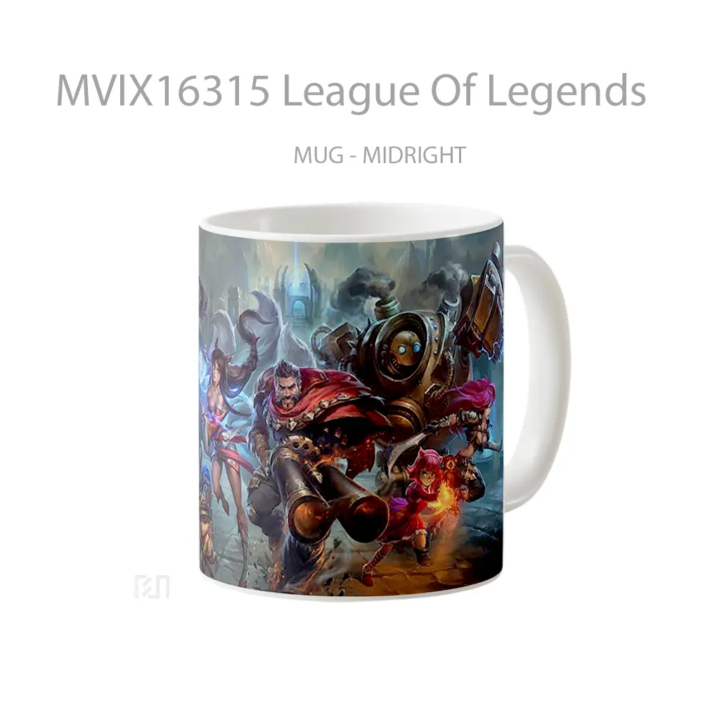 Mug League Of Legends Full Wrap Lanscape - All-side / Desain