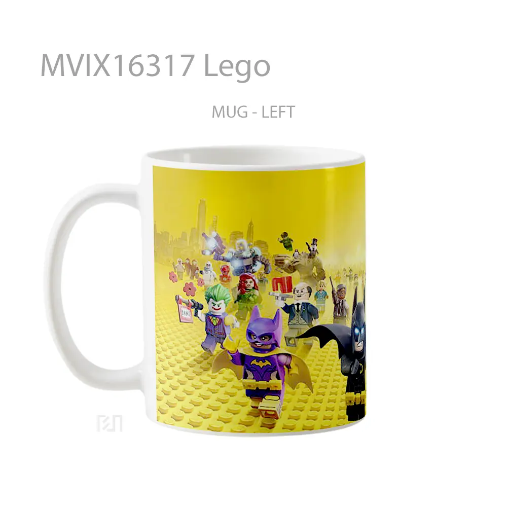 Mug Lego Full Wrap Lanscape - All-side / Desain