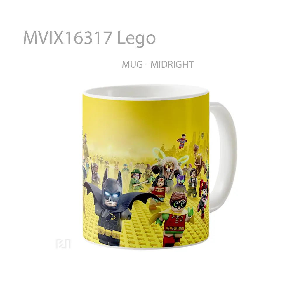 Mug Lego Full Wrap Lanscape - All-side / Desain