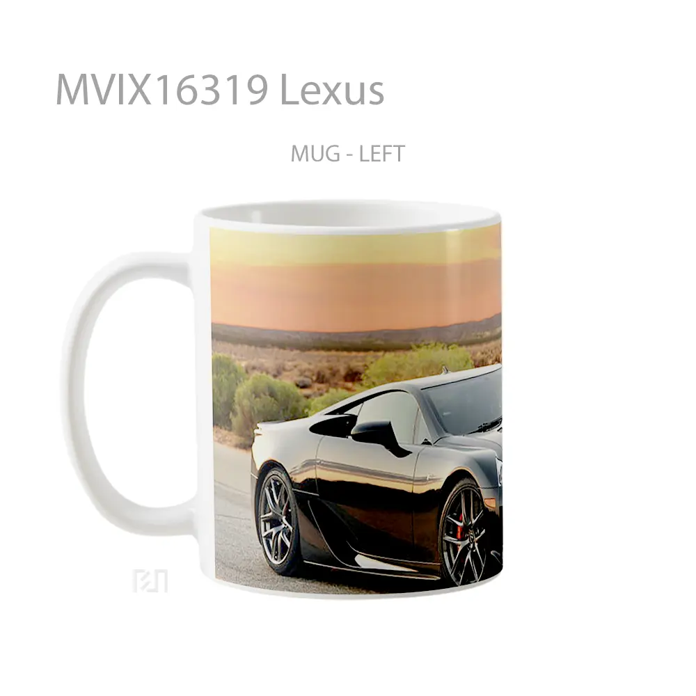 Mug Lexus Full Wrap Lanscape - All-side / Desain
