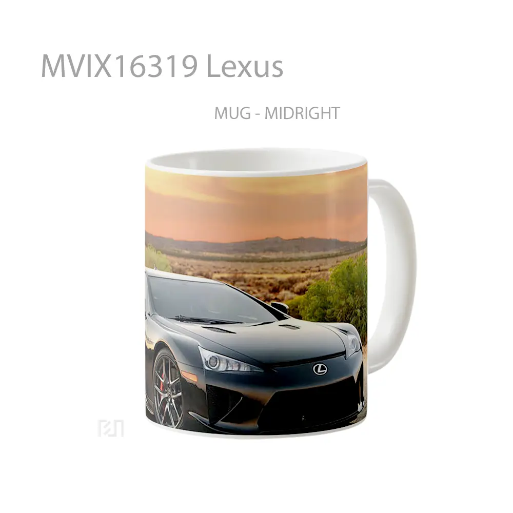 Mug Lexus Full Wrap Lanscape - All-side / Desain