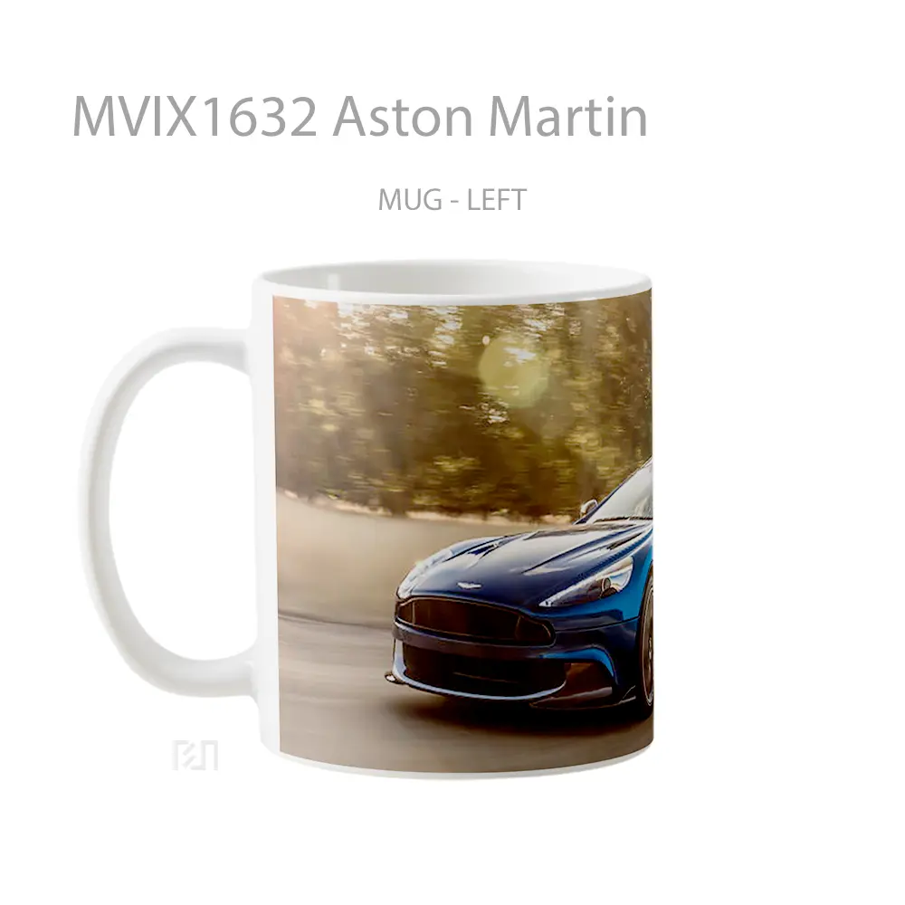 Mug Aston Martin Full Wrap Lanscape - All-side / Desain
