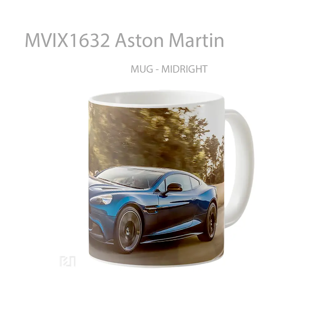 Mug Aston Martin Full Wrap Lanscape - All-side / Desain