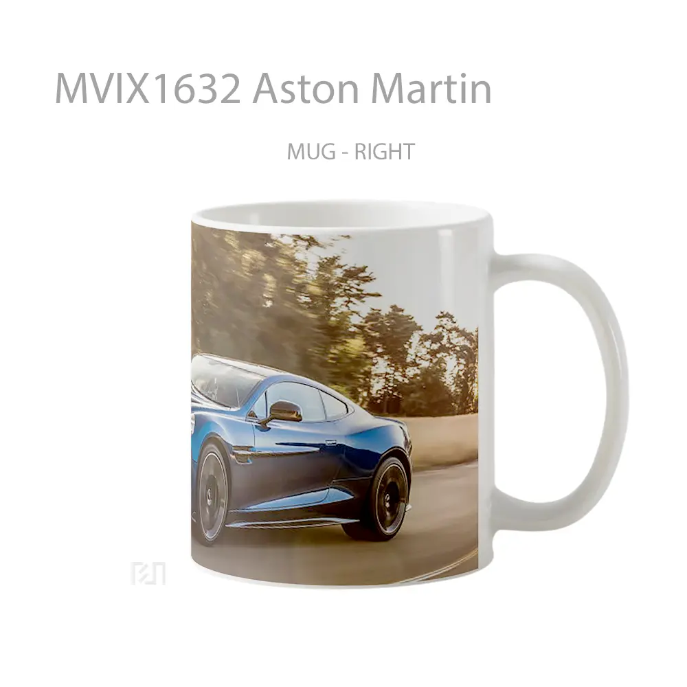 Mug Aston Martin Full Wrap Lanscape - All-side / Desain