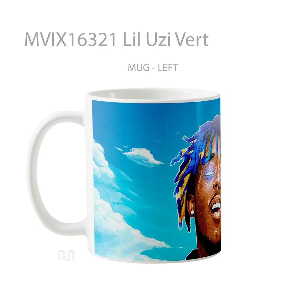 Mug Lil Uzi Vert Full Wrap Lanscape - All-side / Desain