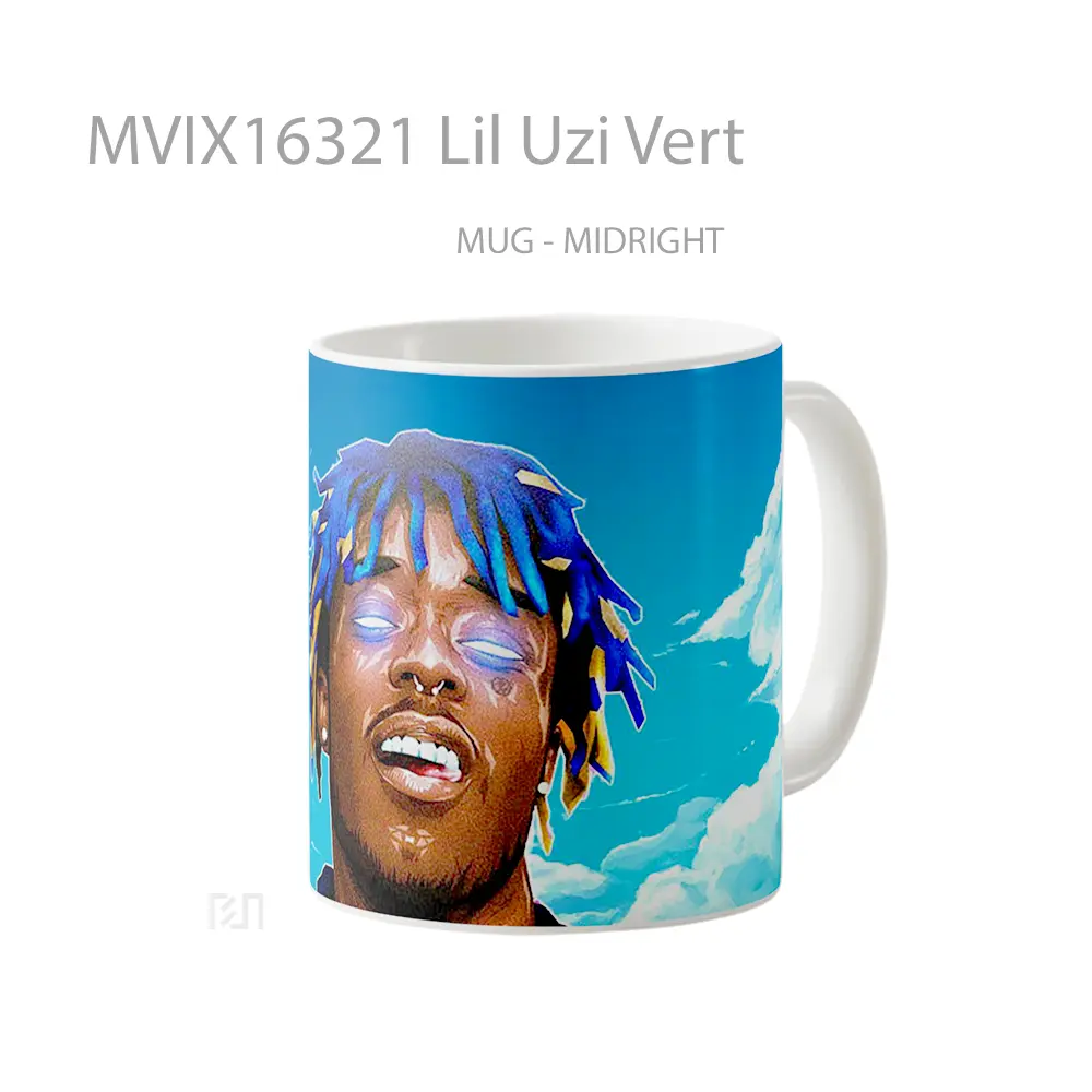 Mug Lil Uzi Vert Full Wrap Lanscape - All-side / Desain