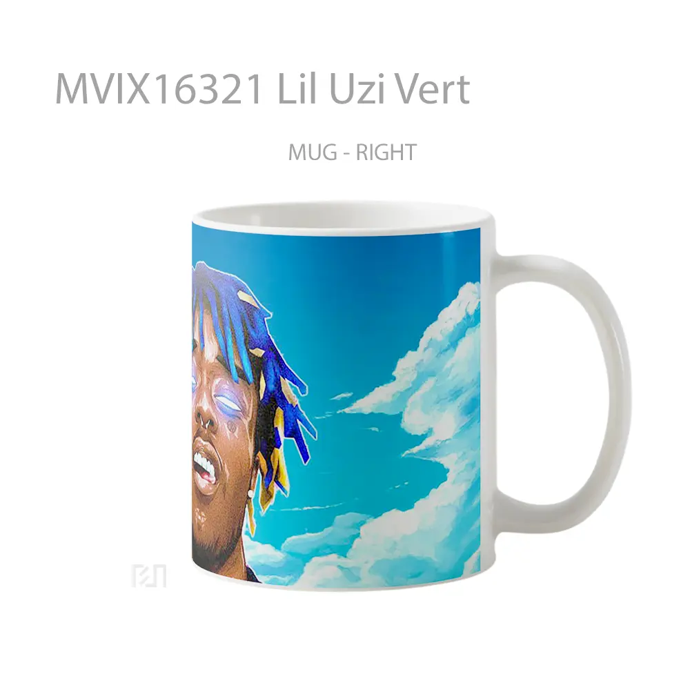 Mug Lil Uzi Vert Full Wrap Lanscape - All-side / Desain