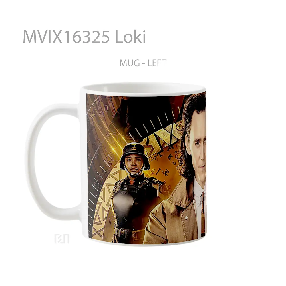 Mug Loki Full Wrap Lanscape - All-side / Desain