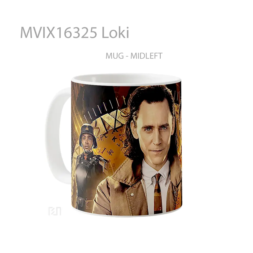 Mug Loki Full Wrap Lanscape - All-side / Desain