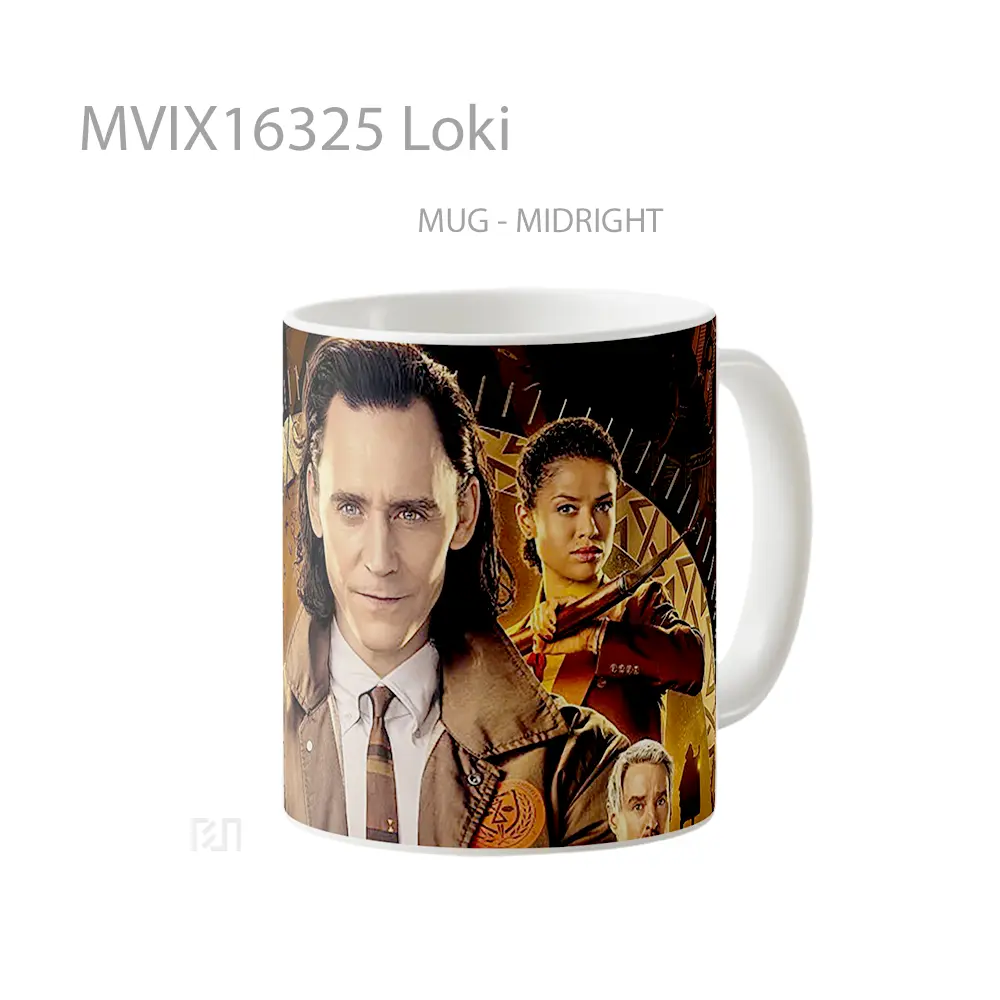 Mug Loki Full Wrap Lanscape - All-side / Desain