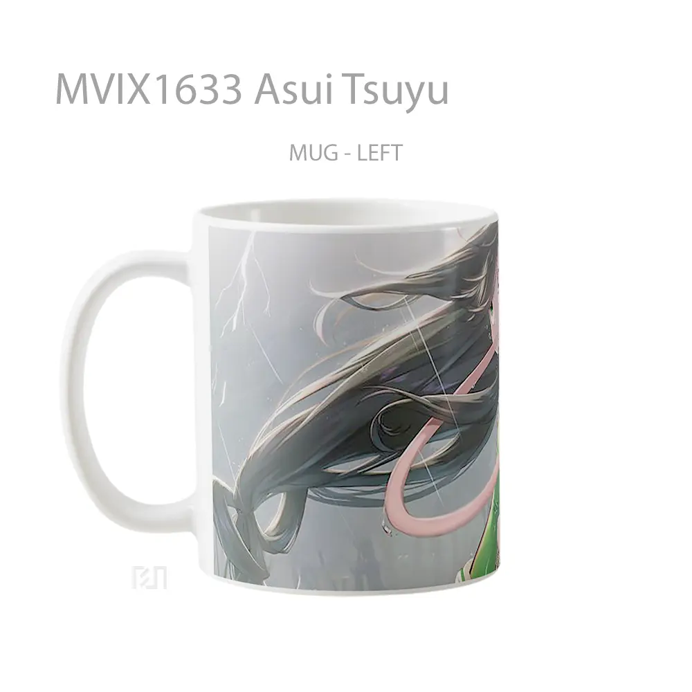 Mug Asui Tsuyu Full Wrap Lanscape - All-side / Desain