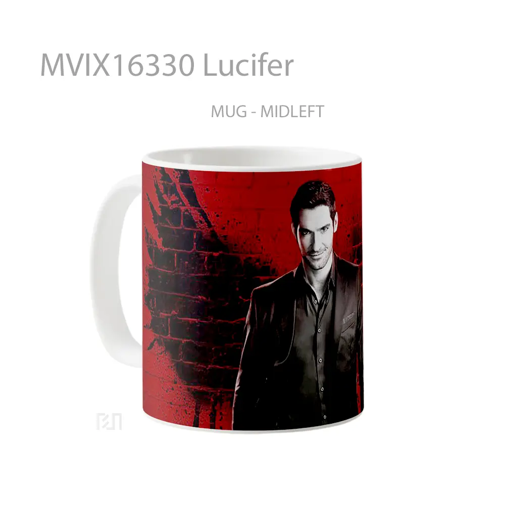 Mug Lucifer Full Wrap Lanscape - All-side / Desain