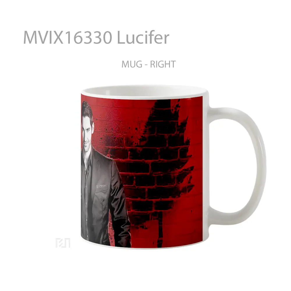 Mug Lucifer Full Wrap Lanscape - All-side / Desain