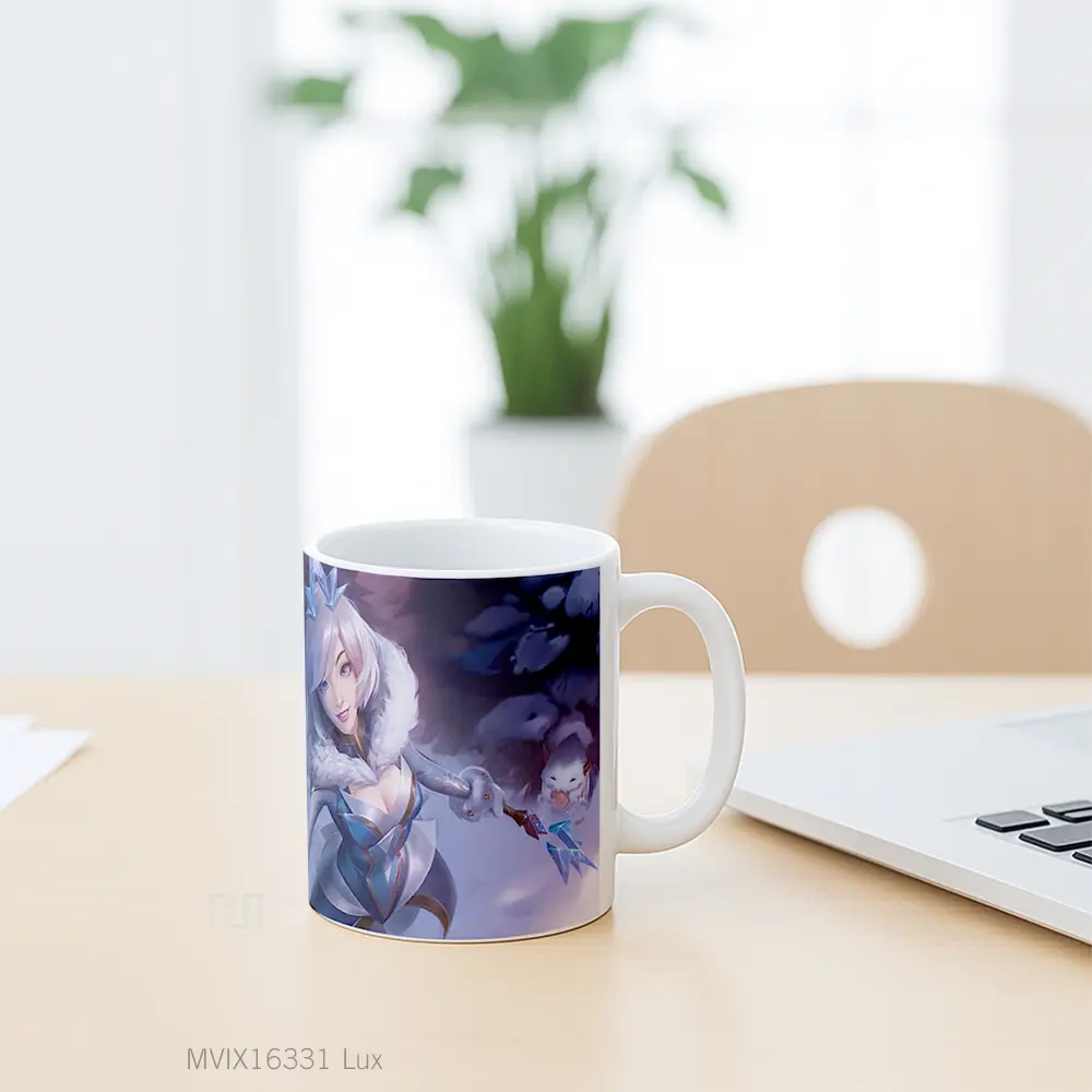Mug Lux Full Wrap Lanscape - All-side / Desain