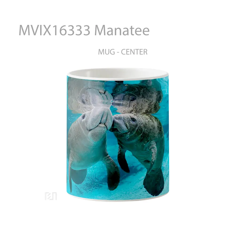 Mug Manatee Full Wrap Lanscape
