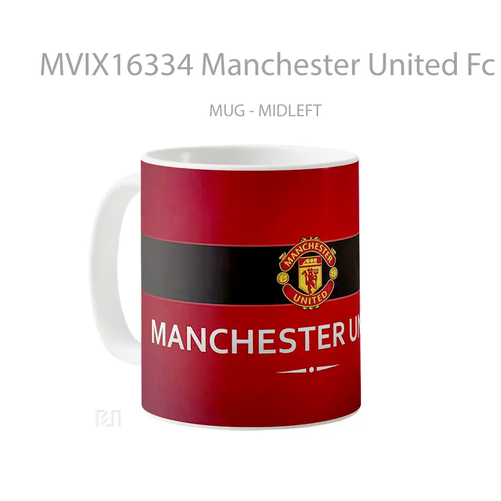 Mug Manchester United Fc Full Wrap Lanscape - All-side / Desain
