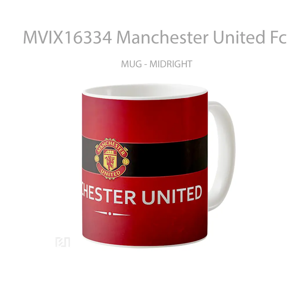 Mug Manchester United Fc Full Wrap Lanscape - All-side / Desain