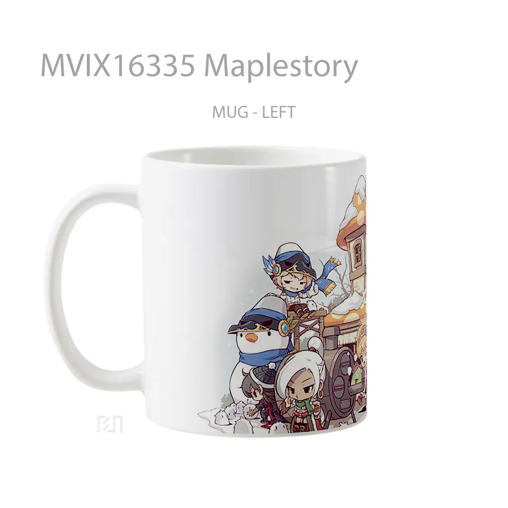 Mug Maplestory Full Wrap Lanscape - All-side / Desain