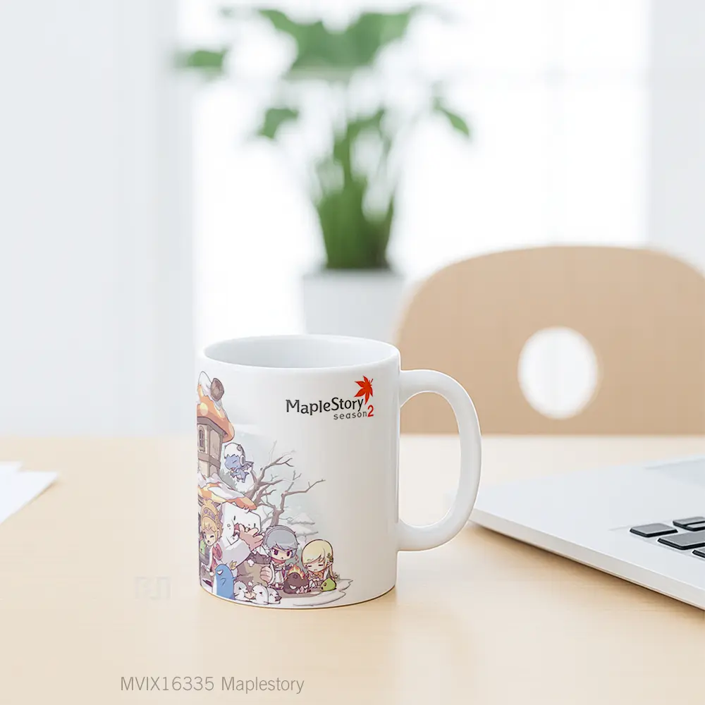 Mug Maplestory Full Wrap Lanscape - All-side / Desain