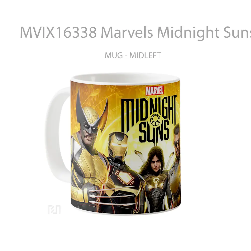 Mug Marvels Midnight Suns Full Wrap Lanscape - All-side / Desain