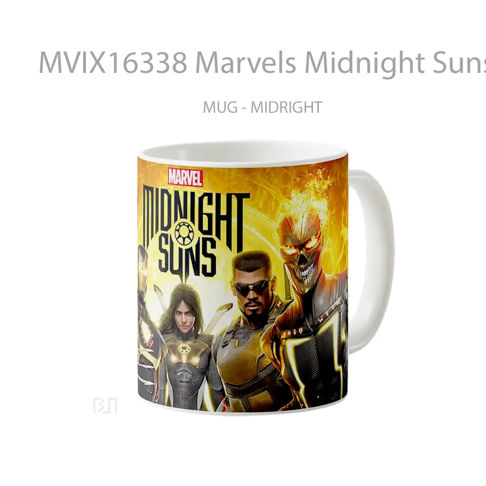Mug Marvels Midnight Suns Full Wrap Lanscape - All-side / Desain