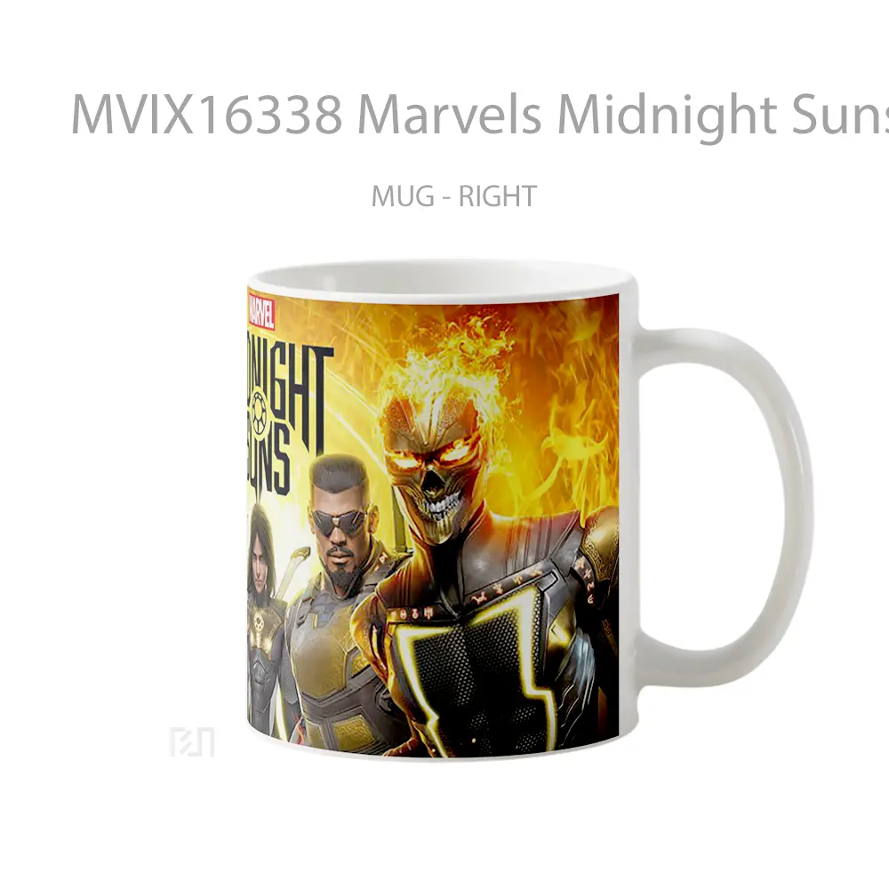 Mug Marvels Midnight Suns Full Wrap Lanscape - All-side / Desain