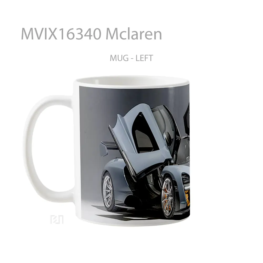 Mug Mclaren Full Wrap Lanscape - All-side / Desain