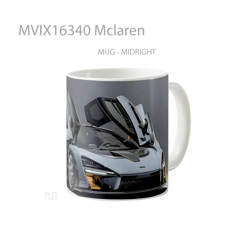 Mug Mclaren Full Wrap Lanscape - All-side / Desain