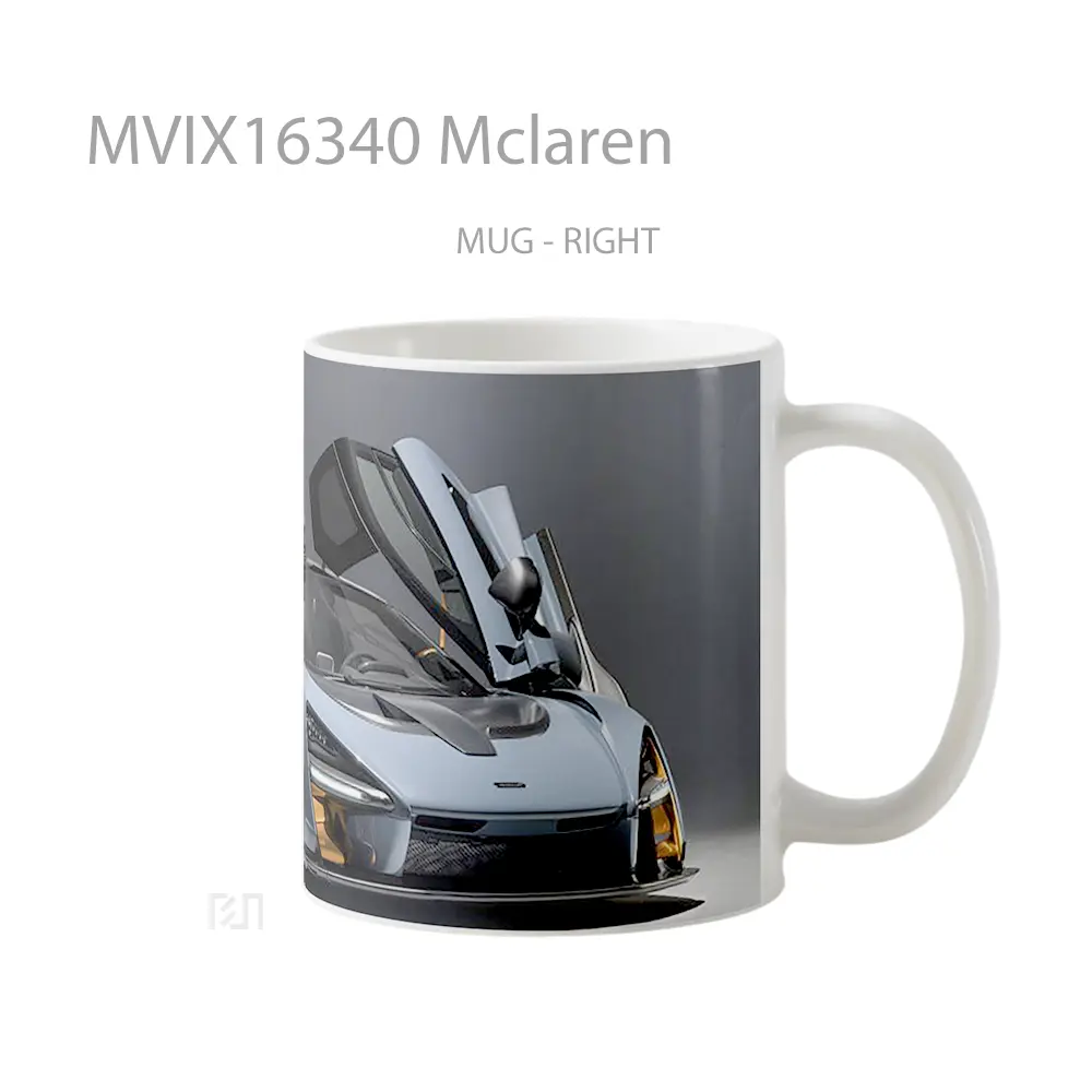 Mug Mclaren Full Wrap Lanscape - All-side / Desain