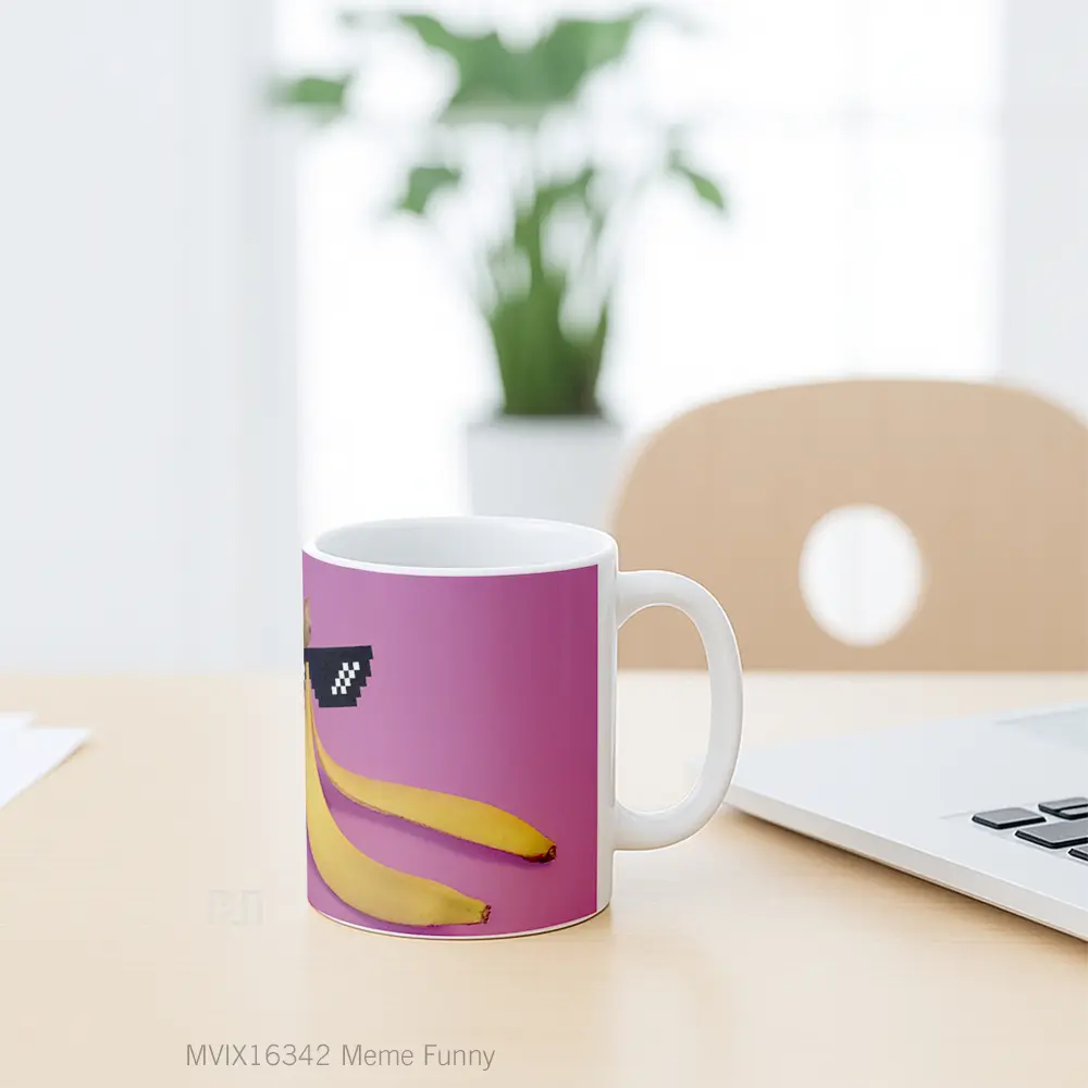 Mug Meme Funny Full Wrap Lanscape - All-side / Desain