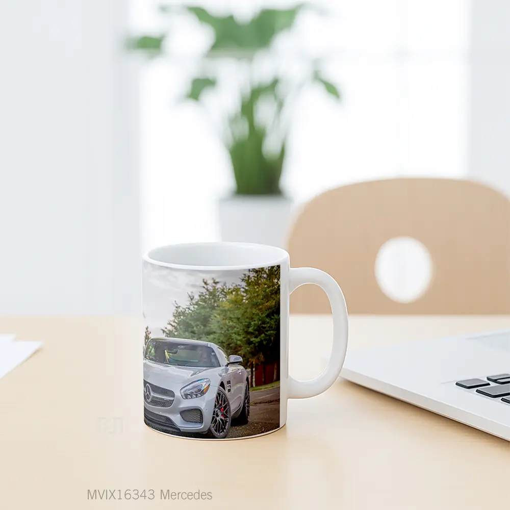 Mug Mercedes Full Wrap Lanscape - All-side / Desain