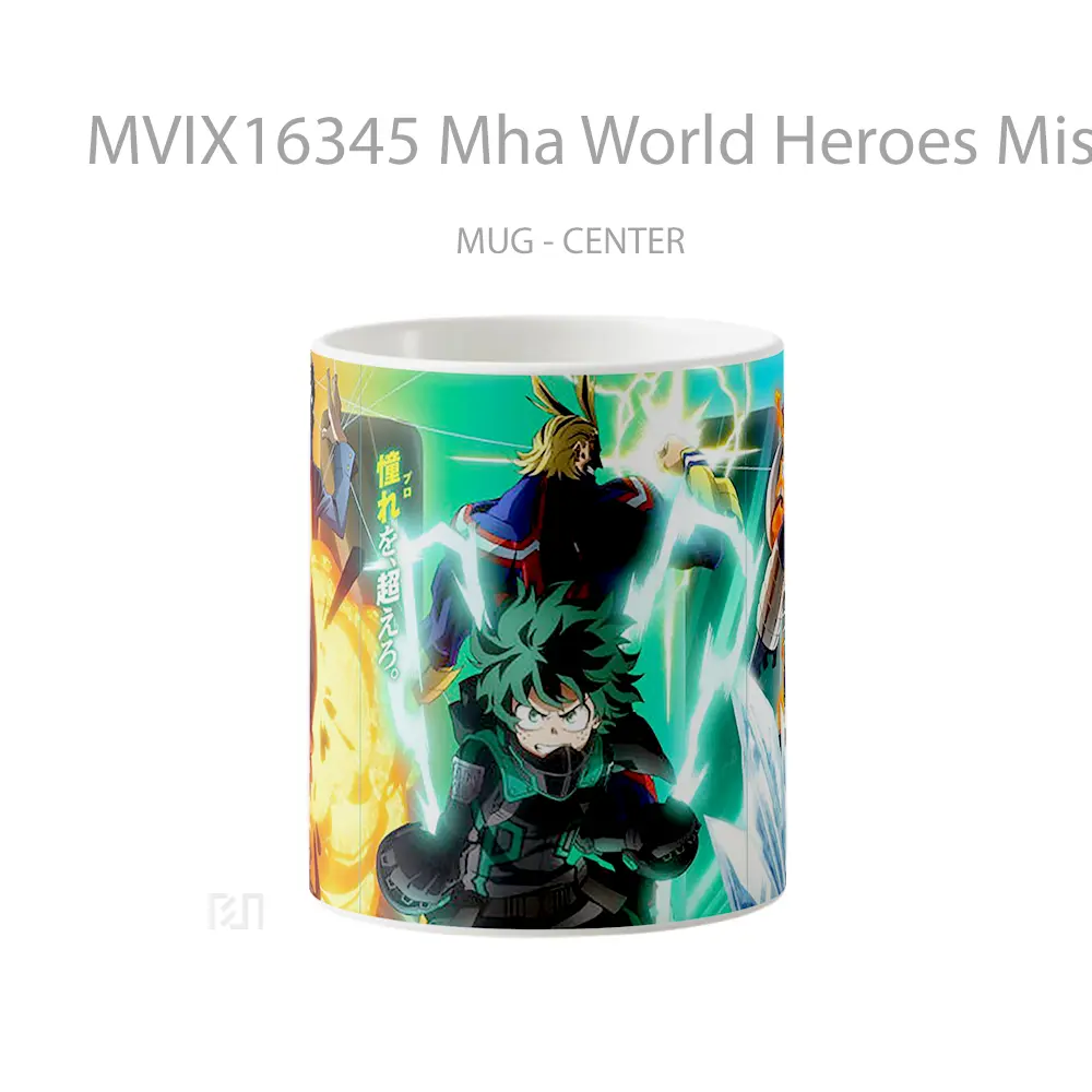 Mug Mha World Heroes Mission Full Wrap Lanscape