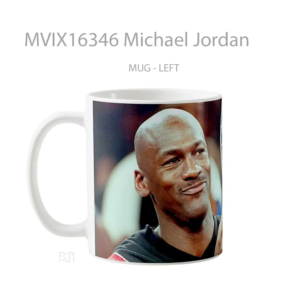 Mug Michael Jordan Full Wrap Lanscape - All-side / Desain