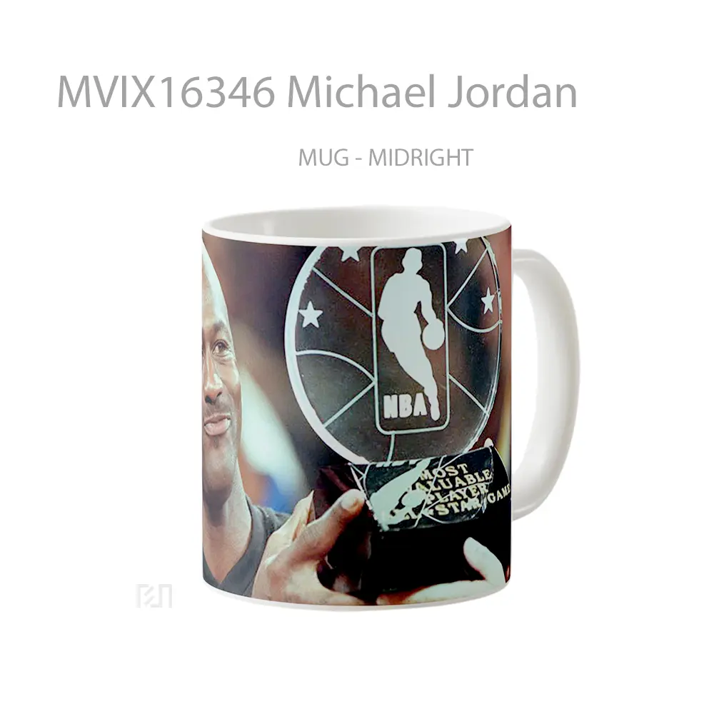 Mug Michael Jordan Full Wrap Lanscape - All-side / Desain