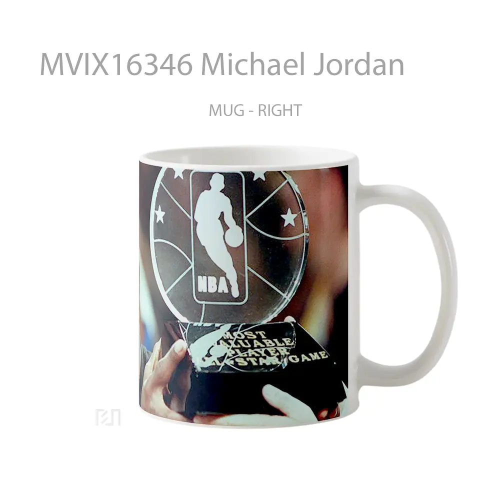 Mug Michael Jordan Full Wrap Lanscape - All-side / Desain
