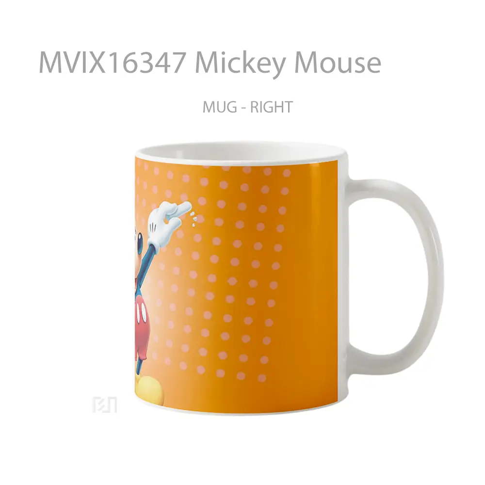 Mug Mickey Mouse Full Wrap Lanscape - All-side / Desain