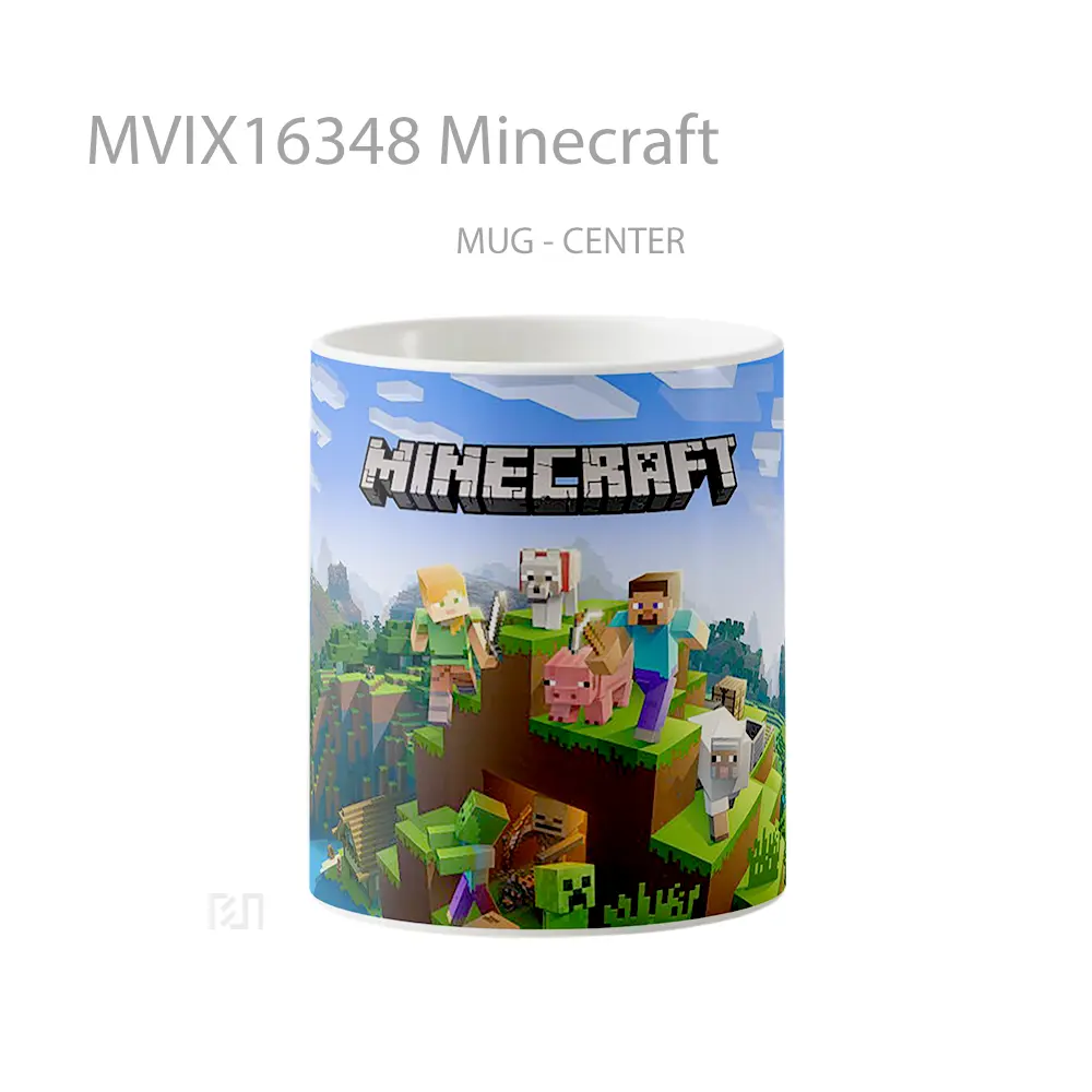 Mug Minecraft Full Wrap Lanscape