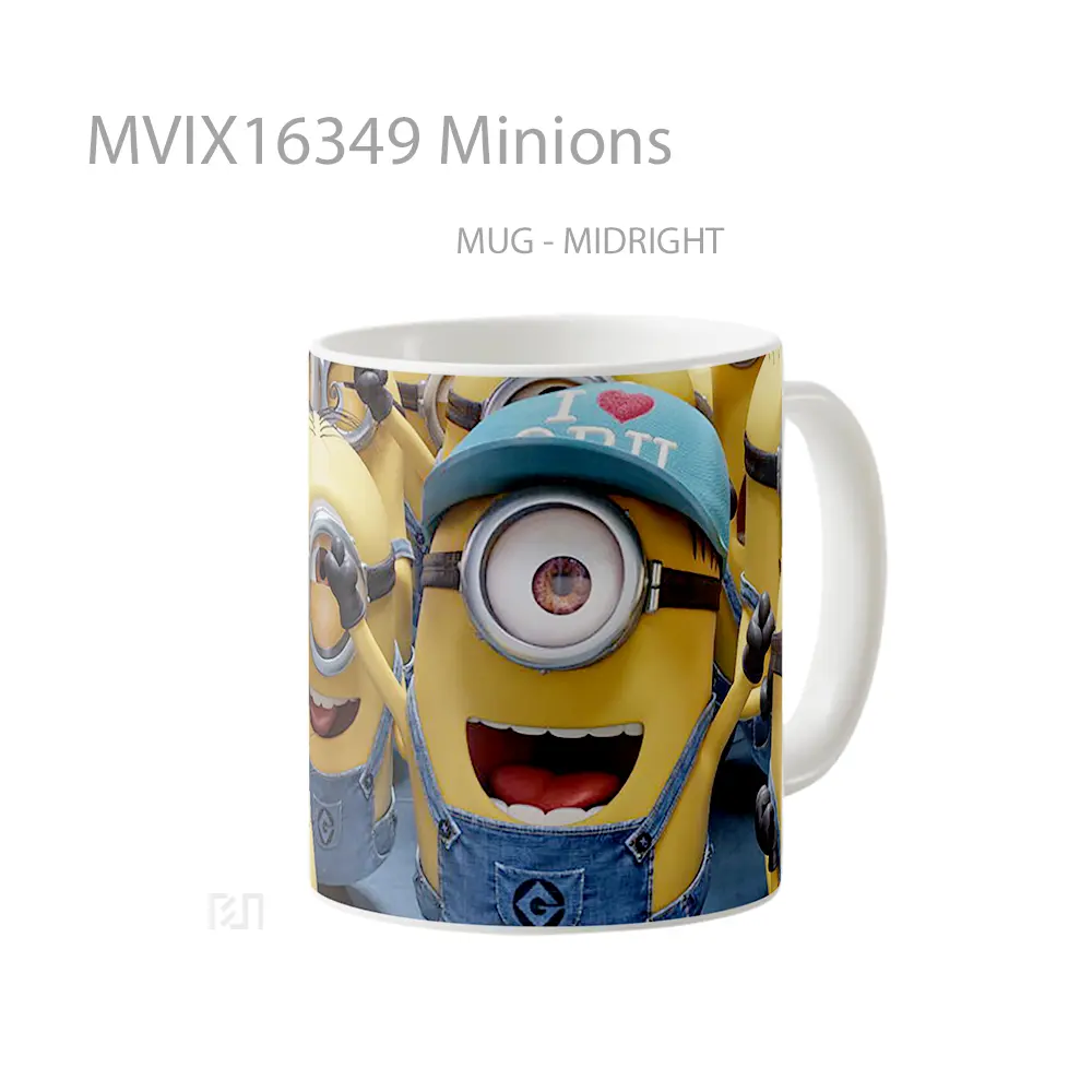 Mug Minions Full Wrap Lanscape - All-side / Desain