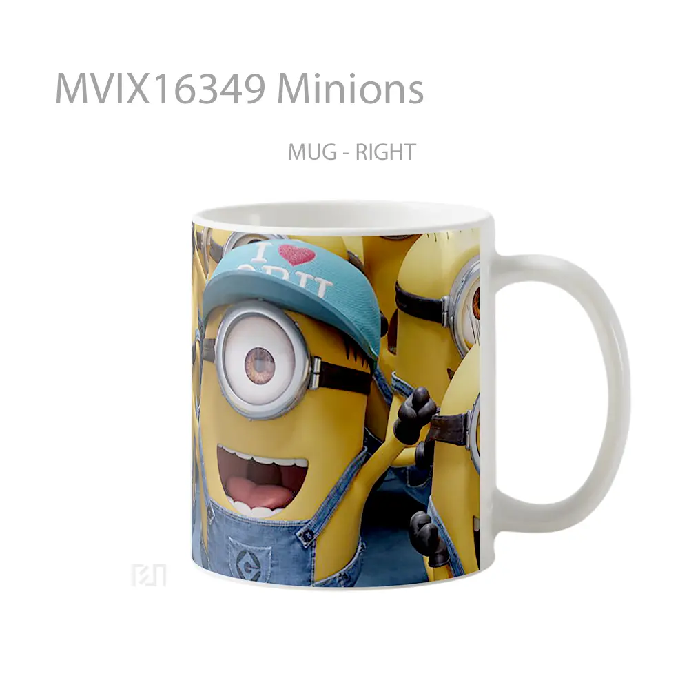 Mug Minions Full Wrap Lanscape - All-side / Desain