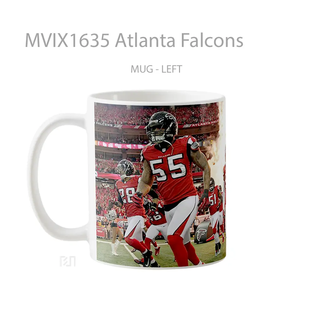 Mug Atlanta Falcons Full Wrap Lanscape - All-side / Desain