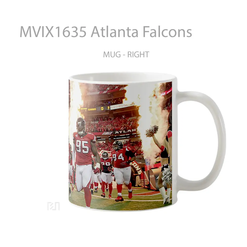 Mug Atlanta Falcons Full Wrap Lanscape - All-side / Desain