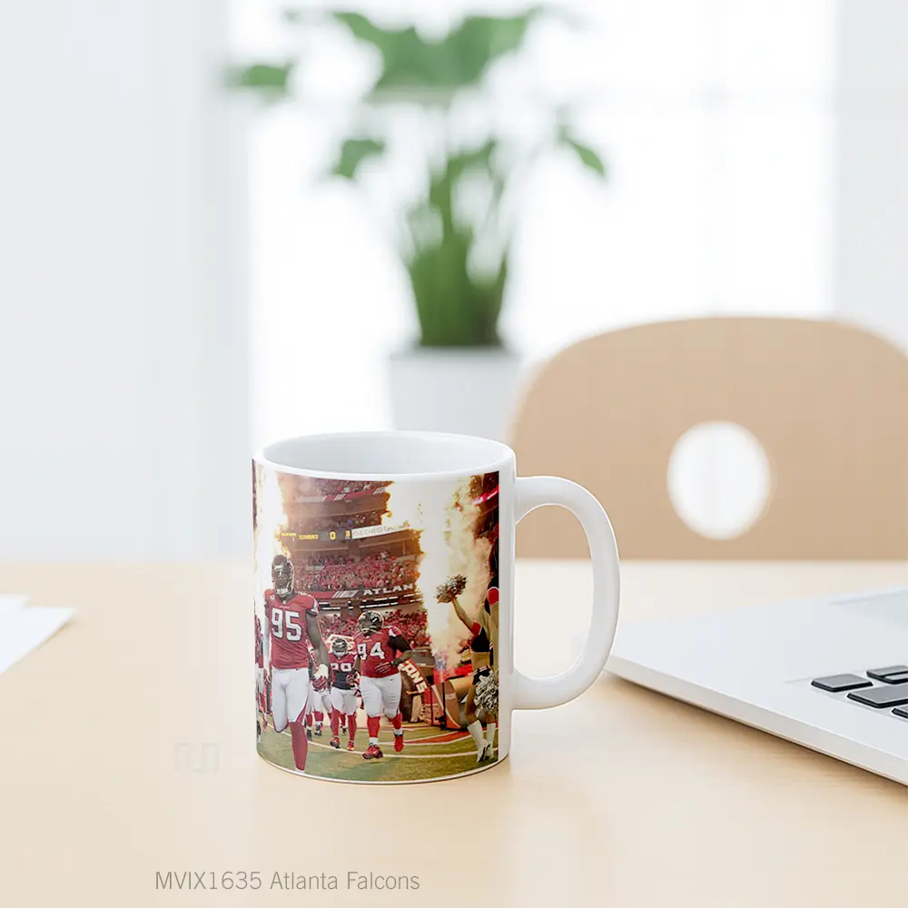 Mug Atlanta Falcons Full Wrap Lanscape - All-side / Desain