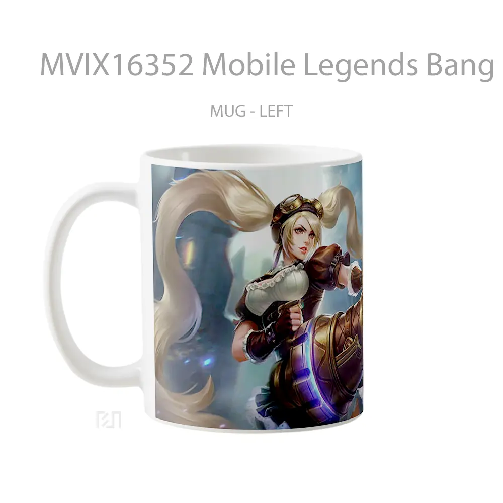 Mug Mobile Legends Bang Bang Full Wrap Lanscape - All-side / Desain