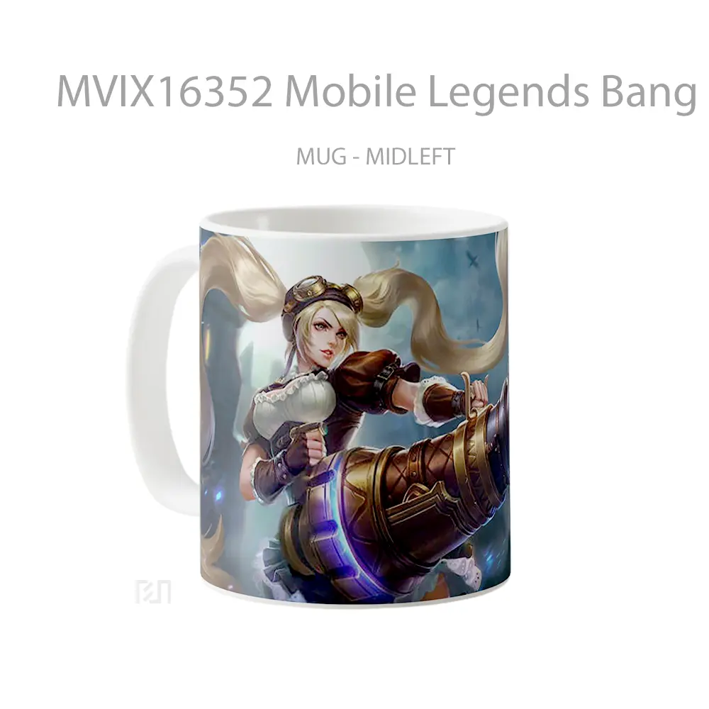 Mug Mobile Legends Bang Bang Full Wrap Lanscape - All-side / Desain