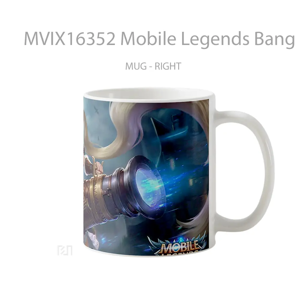 Mug Mobile Legends Bang Bang Full Wrap Lanscape - All-side / Desain
