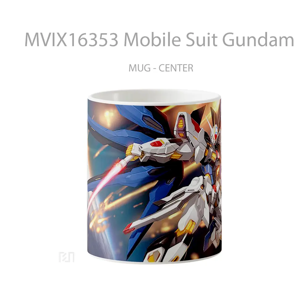 Mug Mobile Suit Gundam Full Wrap Lanscape