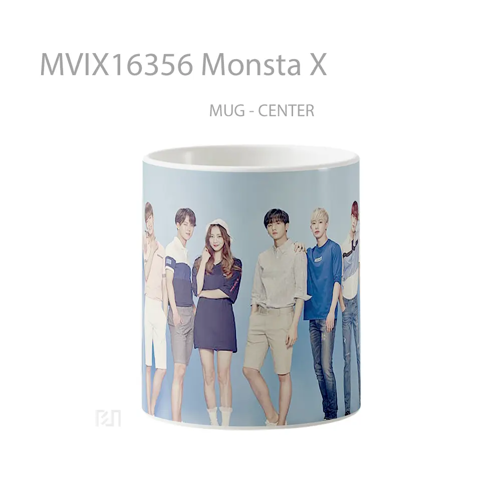 Mug Monsta X Full Wrap Lanscape